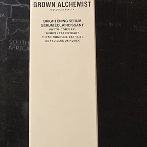 Grown Alchemist Brightening Serum — Cream & Black Accents